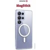 Swissten F7f40 Skaidrus Jelly MagStick nugaros dėklas, skirtas Samsung Galaxy S25 Ultra 5G