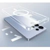 Swissten F7f40 Skaidrus Jelly MagStick nugaros dėklas, skirtas Samsung Galaxy S25 Ultra 5G