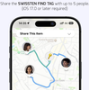 „Swissten Find Tag“ išmanusis ieškiklis su „Apple Find My“ funkcija