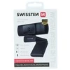 Swissten Full HD žiniatinklio kamera su mikrofonu / Auto Focus USB 2.0 Juodas