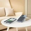 Powerbank Swissten Swissten FUSION Power Bank Universal External Baterija MagSafe / Apple Watch / 5000 mAh Sidabrinis