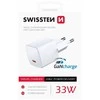 Swissten GaN USB-C 33W balta