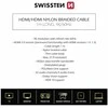 Swissten HDMI–HDMI 4K kabelis 1 m
