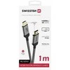 Swissten HDMI–HDMI 4K kabelis 1 m