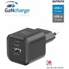 Swissten kelioninis įkroviklis GaN USB-C 35W PD / USB-A 27W QC