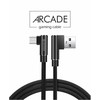 Swissten L Type Textile Universal Quick Charge 3.1 USB į micro USB duomenų ir įkrovimo laidas 1,2 m