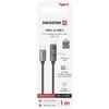 „Swissten“ LCD kabelis USB-C / USB-C 1 m