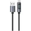„Swissten“ LCD laidas USB-A / USB-C 1 m