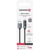 „Swissten“ LCD laidas USB-A / USB-C 1 m
