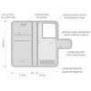 Dėklas Swissten Libro L Universal Bookmark piniginė 150 x 71mm