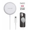 Įkroviklis Swissten Swissten Mag Stick Belaidis įkroviklis 15W Apple "iPhone" (suderinamas su MagSafe)