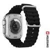 Swissten Marine silikoninė apyrankė, skirta Apple Watch 42/44/45/49 mm