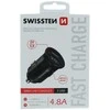 Swissten Metal Premium automobilinis įkroviklis 2 x USB / 4.8A