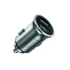 Swissten Metal Premium automobilinis įkroviklis 2 x USB / 4.8A