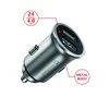 Swissten Metal Premium automobilinis įkroviklis 2 x USB / 4.8A
