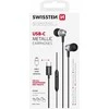 Swissten Metallic USB-C Ausinės