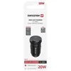 Swissten PD Mini 2x USB-C Car Charger 20W