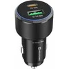 Swissten PD USB-C / USB Car Charger 38W with USB-C - USB-C Cable 1m