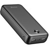 SWISSTEN, Nešiojamoji baterija, WORX PRO, Li-Pol, 5/9/12V, telefonams ir kitiems įrenginiams įkrauti, 22013961, 20000mAh, juoda