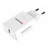 Swissten 25W USB-C įkroviklis, kampinis vaizdas