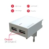 Swissten įkroviklis 2x USB-A 3 A (22032000)