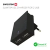 Swissten įkroviklis 2x USB-A 3 A (22031000)