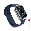 Swissten Išmaniojo laikrodžio Apple 1/2/3/4/5/6/SE silikoninis dirželis, Mėlynos spalvos, 42/44mm