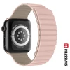Swissten silikoninė magnetinė juostelė, skirta Apple Watch 42/44/45/49 mm