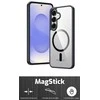 Swissten Skaidrus Jelly Magstick metalinis dėklas, skirtas Samsung Galaxy S24 FE 5G