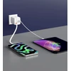 Įkroviklis Swissten SWISSTEN Adapteris sieciowy SlideCHARGE GaN 45W, 1 port, su kablem USB-C