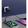 Įkroviklis Swissten SWISSTEN Adapteris sieciowy SlideCHARGE GaN 45W, 1 port, su kablem USB-C