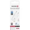 Swissten Plonas kelioninis GaN USB-C / USB įkroviklis 30 W
