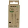SWISSTEN datový kabelis USB-C - USB-C 1.2m juoda (ECO BALENÍ)