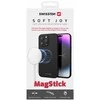„Swissten Soft Joy“ dėklas „MagStick“, skirtas „Apple iPhone 17“