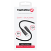 Swissten minkštas silikoninis 60 W duomenų kabelis USB-C – USB-C 1,5 m