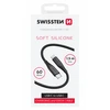Swissten minkštas silikoninis 60 W duomenų kabelis USB-C – USB-C 1,5 m