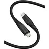 Kabelis USB Swissten USB-C - USB-C 1.5 m Juodas (71534010)
