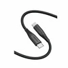 „Swissten“ minkštas silikoninis USB-C – USB-C 60W laidas, 0,4 m