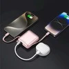 Swissten SPACE Power Bank Universal External Baterija USB-C / Lightning / 10000 mAh Rožinė