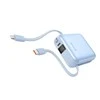 Swissten SPACE Power Bank Universal External Baterija USB-C / Lightning / 10000 mAh Mėlyna