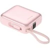 Swissten SPACE Power Bank Universal External Baterija USB-C / Lightning / 10000 mAh Rožinė