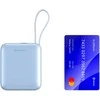 Swissten SPACE Power Bank Universal External Baterija USB-C / Lightning / 10000 mAh Mėlyna