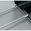 SWISSTEN TEXTILE II duomenų kabelis USB-C – žaibiškas 1,5 m baltas