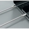 SWISSTEN TEXTILE II duomenų kabelis USB-C – žaibiškas 1,5 m baltas