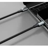 SWISSTEN TEXTILE II datový kabelis USB-C - Lightning 1.5m juoda