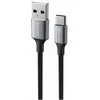 „Swissten Textile II USB - USB-C“ duomenų ir įkrovimo kabelis, 1,5 m