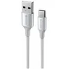 „Swissten Textile II USB - USB-C“ duomenų ir įkrovimo kabelis, 1,5 m