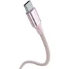„Swissten Textile II USB - USB-C“ duomenų ir įkrovimo kabelis, 1,5 m