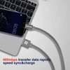 „Swissten Textile“ greito įkrovimo universalus „Micro USB“ duomenų ir įkrovimo laidas, 0,2 m