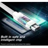 Kabelis / paskendimas USB / Micro USB 1,2 M Swissten - juoda